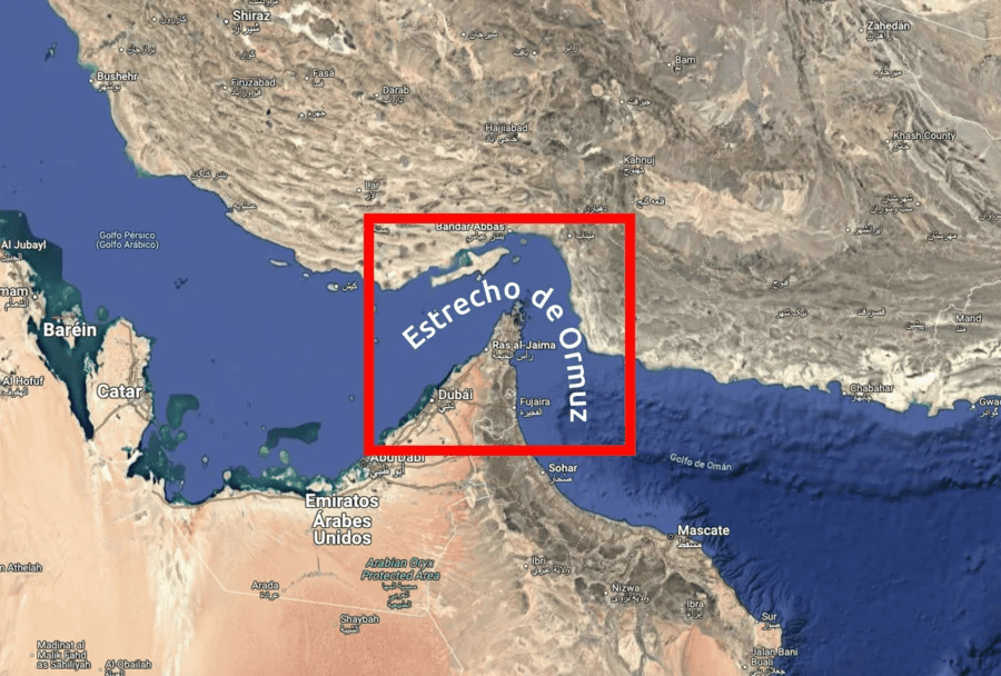 El Estrecho de Ormuz